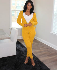 Mustard Two Piece Set