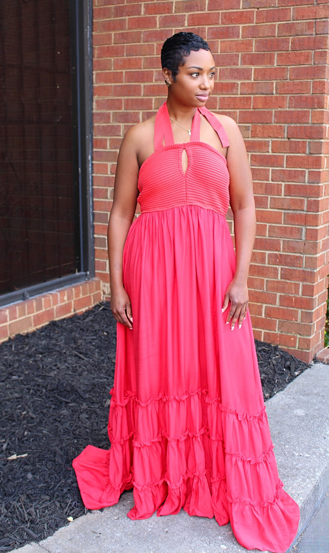 Tangerine Burst Maxi