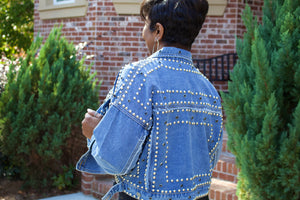 Chelsea Studded Jean Jacket